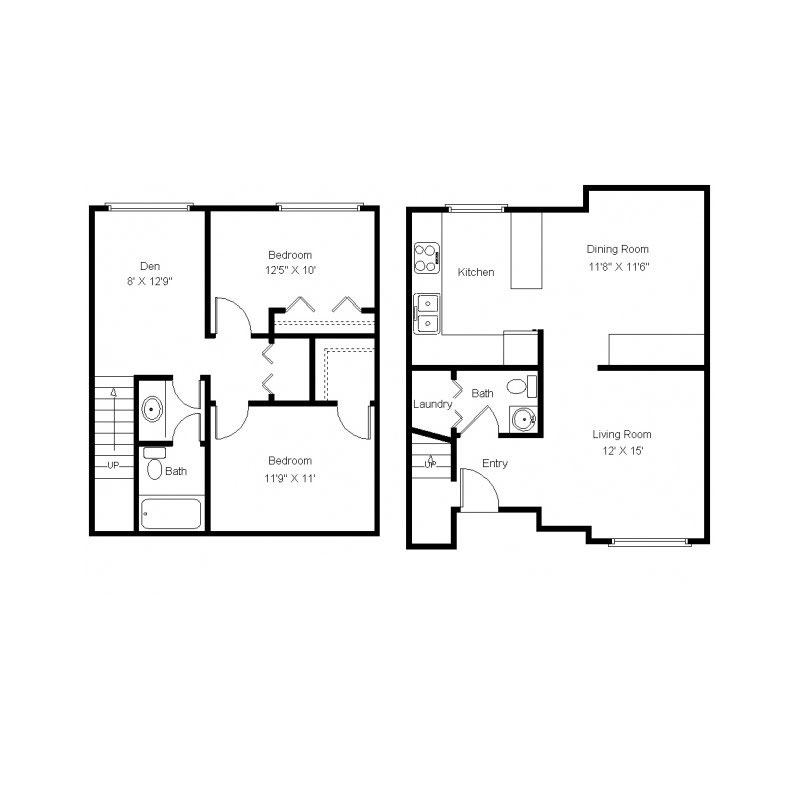 Floor Plans Charter Oaks Townhomes Waseca, MN